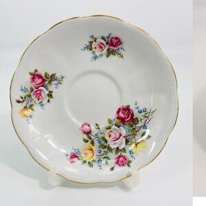 Queen Anne England-Pretty roses saucer